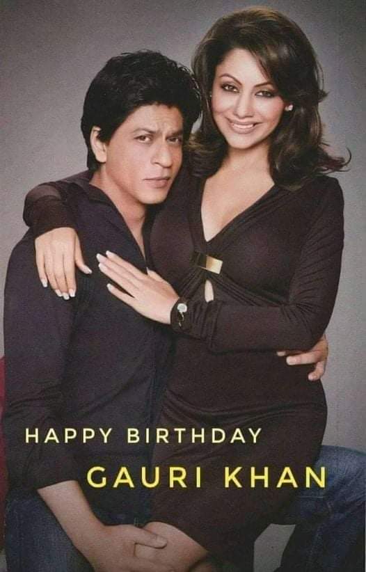 Happy birthday
Dear Gauri khan
Many happy returns of the day 