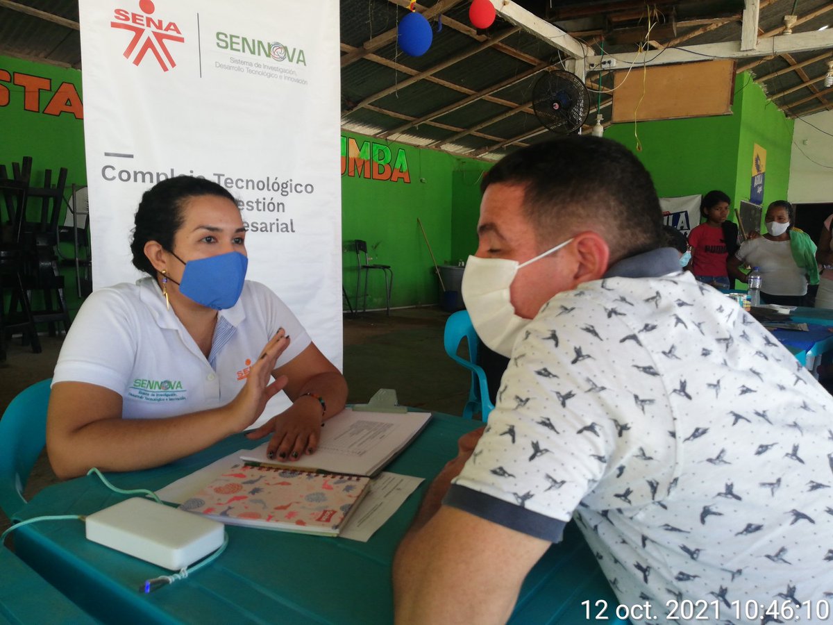 RuthRamrezOspi1's tweet image. En @SENA_Antioquia #Caucasia, Apoya la jornada de servicios en el corregimiento de cuturu en articulación con Personería Municipal, Gobernacion de Antioquia, Hospital Cesar Uribe Piedrahita, Registraduria Mpal, Beps, Ejército Nacional y Policía Nal en servicio de la comunidad.