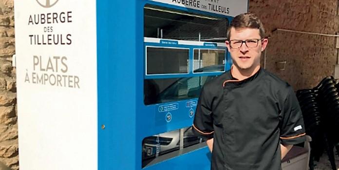 Covid : l'Auberge des Tilleuls ose le distributeur bit.ly/3Dw1ARm