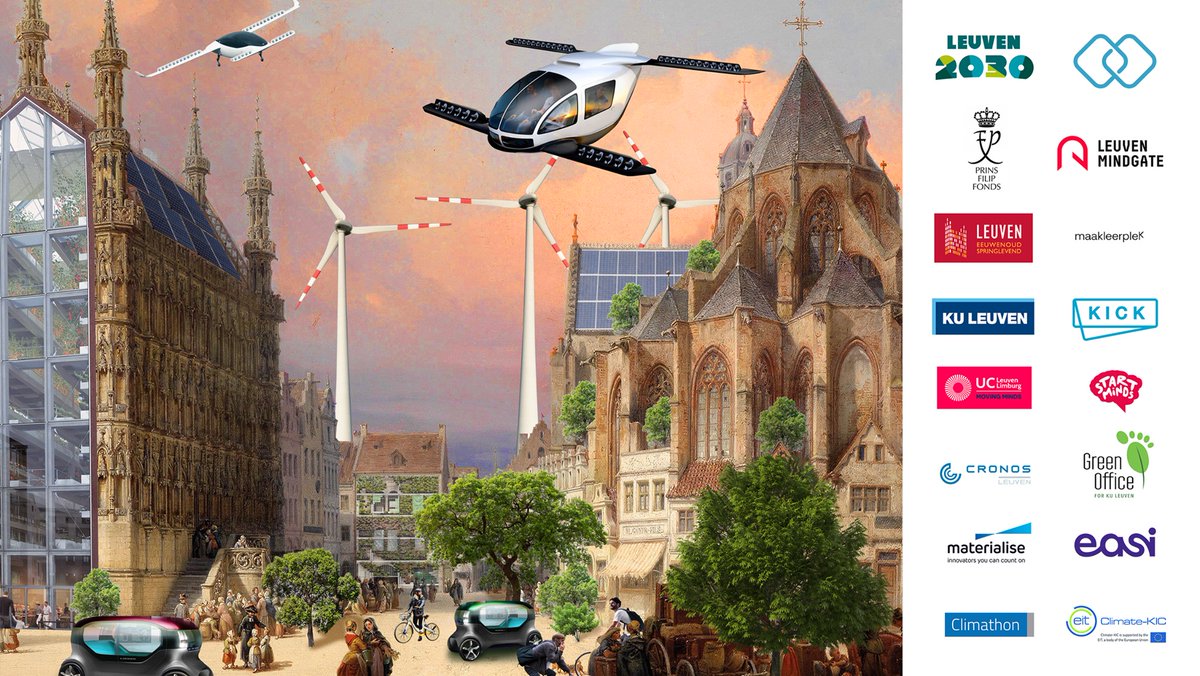 🧠💡Zin om samen met andere creatieve denkers &amp; doeners de Leuvense klimaatuitdagingen een kopje kleiner te maken? Ontdek alles over de 1ste Leuvense Climathon op 12 &amp; 13 november. ➡️Inschrijven via bit.ly/climathon-2021 ⬅️#Climathon #climateaction #Leuven #neweuropeanbauhaus