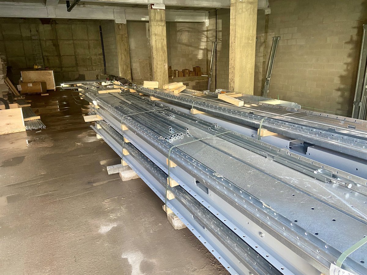 DPSLimited1's tweet photo. BTS: Work is underway, installing #stackers for a new care home in #Northampton!

DPS will be installing 5 Klaus MultiBase 2072i stackers to create a total of 18 spaces.

Find out what this will look like when it is complete here: https://t.co/PQ9RoNXJJ8 

#parkandsmile #parking https://t.co/Wc1pB9LYug