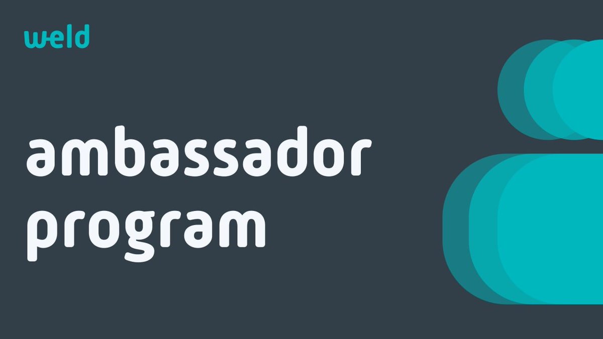 MoneyWeld's tweet photo. 🎖🎖🎖   Weld ambassador program 

Weld is expanding rapidly. Each of you who can benefit from Weld can join the project and get the ambassador status😎. It's the mega cool issue!
https://t.co/TDwPMtZCJB https://t.co/M1s3ki4Rgb