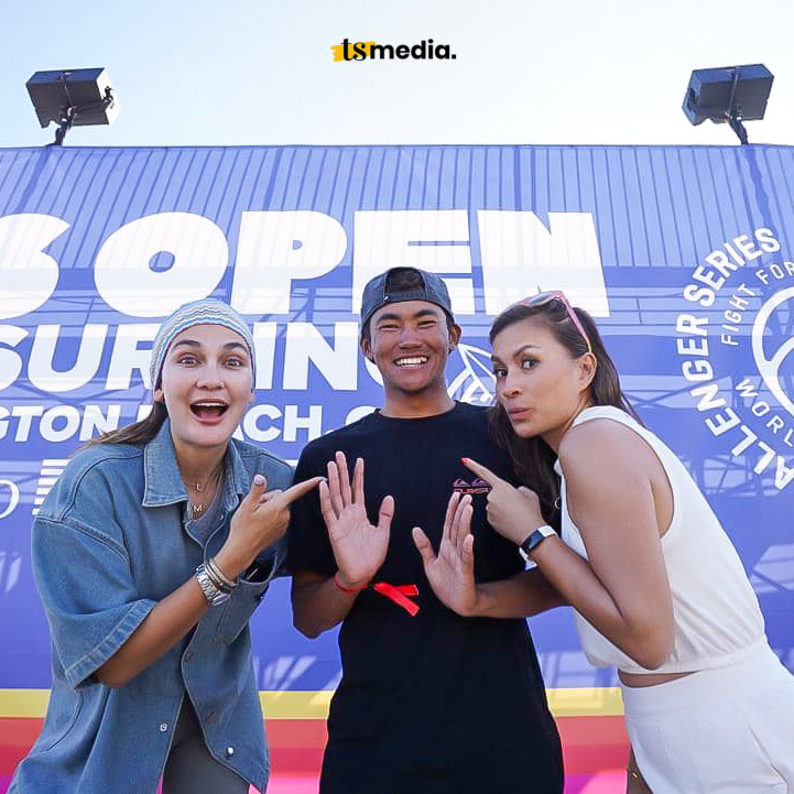 TSMedia_id's tweet photo. Rio Waida adl atlet selancar yang berhasil masuk ke 16 besar cabor surfing papan pendek putra Olimpiade Tokyo 2020.
NONTON DI LINK INI: https://t.co/6XTbonmgBZ
#TSMedia #TSTalks #RioWaida #LunaMaya #surf #waves #surfing #ocean #selancar #peselancar #surferatlet https://t.co/vBHhvEcqQs