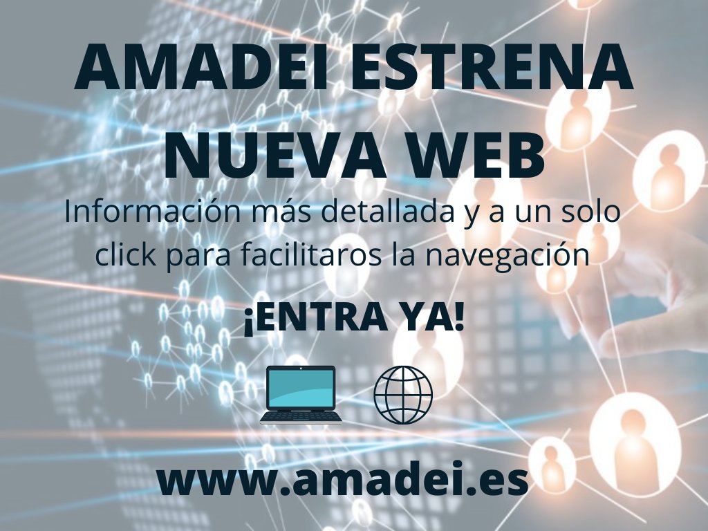 Preparados, listos... ¡YA! Amadei está de estreno. Tenemos una nueva web, con la información más detallada y a un solo click para facilitaros la navegación. No esperes más y entra en amadei.es 
#AMADE #AsociaciónInmobiliaria #sectorinmobiliario #web #FelizMiércoles