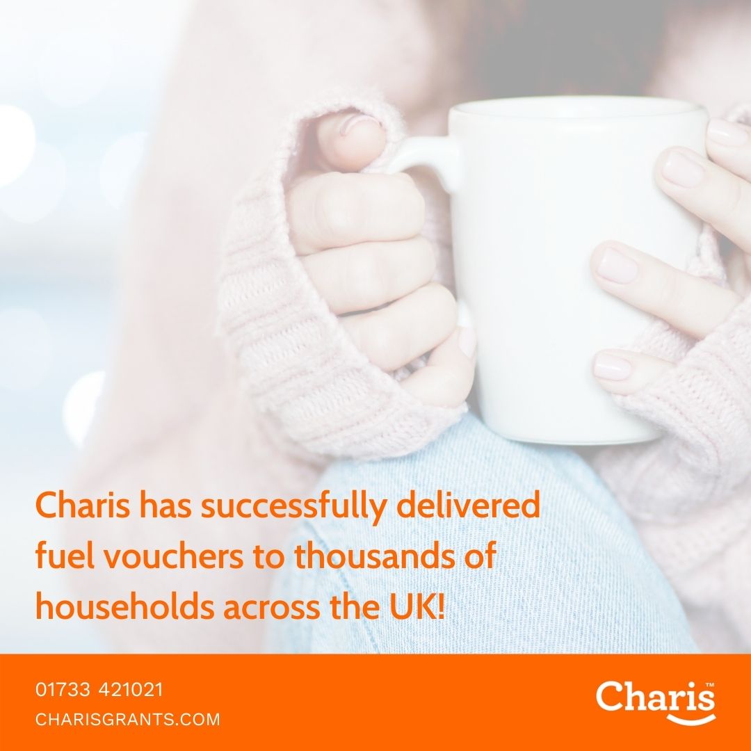 Fuel poverty is estimated to impact over 3 million people in the UK and unfortunately, is on the rise.

Charis is dedicated to supporting organisations better help their most vulnerable customers and successfully delivered #fuelvouchers to thousands of households across the UK!