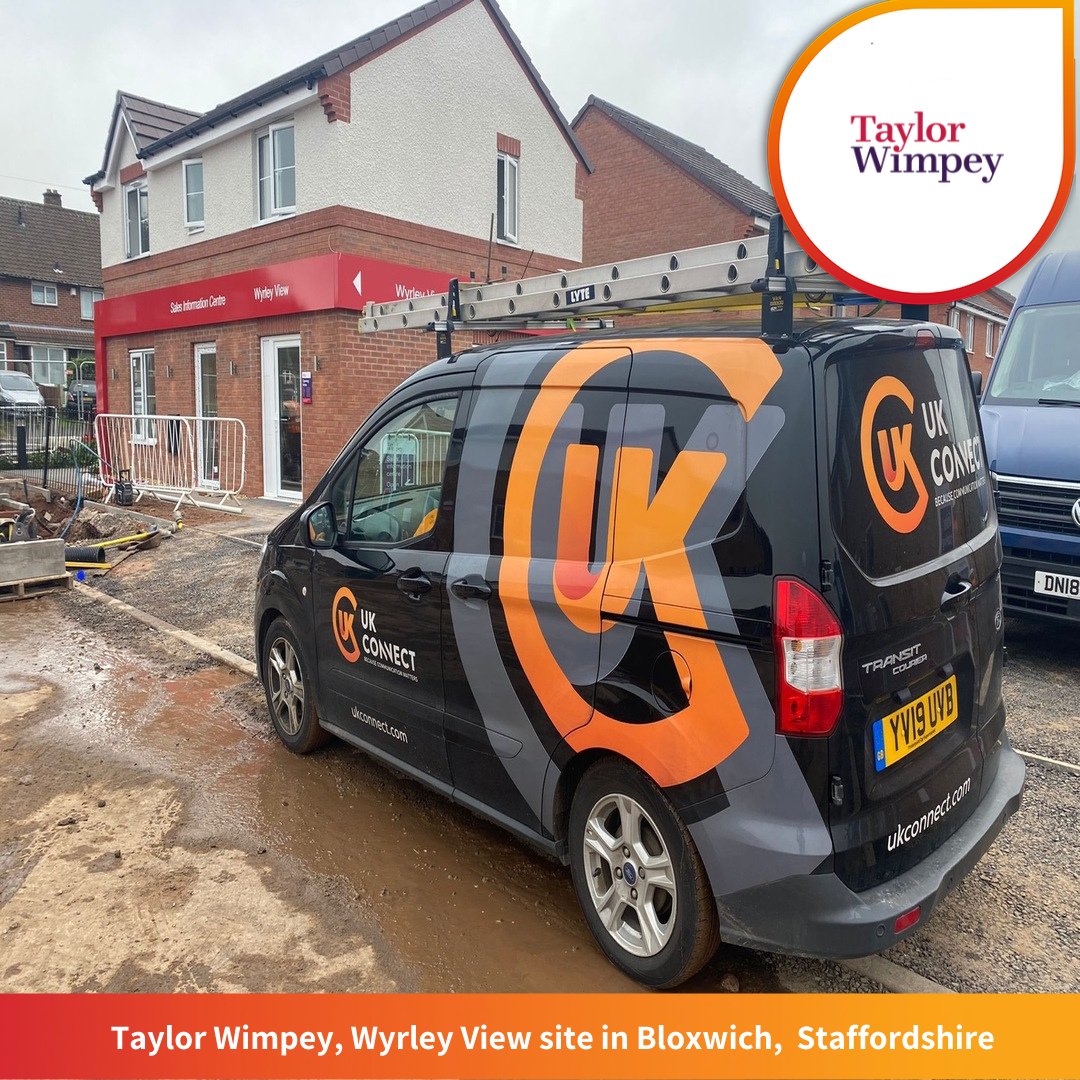 UKConnectLtd's tweet image. Connecting the UK&apos;s top 100 housebuilders is what we do best! 

Here we are at: 📍  Taylor Wimpey&apos;s Wyrley View site in Bloxwich, Staffordshire.

 #constructiontechnology #housebuilding #housingdeveloper #housebuilders #propertydevelopers
