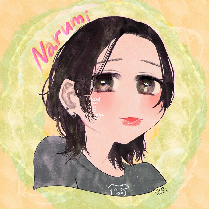 skebにてご依頼いただきありがとうございましたにくまん子さんのコミッション「はじめまして、そらと申します。新刊最高でした。にくまん子先生の漫画は全て何度も繰り返し読んでおりますが、その度ため息がこぼれたり ニヤニヤ...」  #Skeb #Commission より 