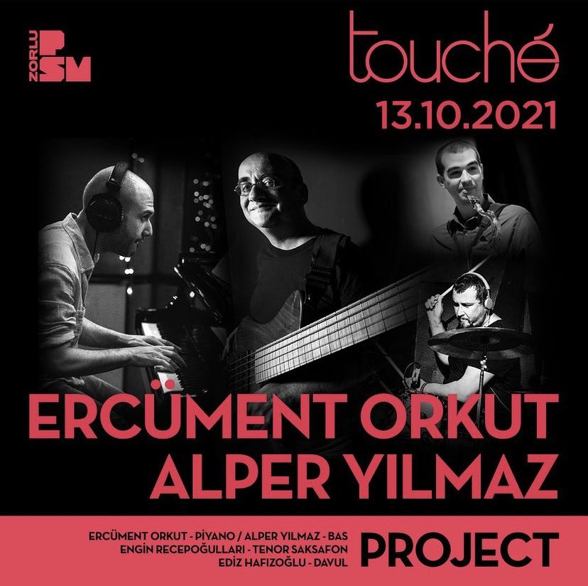 Bu akşam / tonite @ZorluPSM w/ @alperyilmazbass @enginjazz @edizhafizoglu