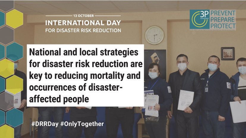 RedCrossUkraine's tweet photo. National and local strategies for disaster risk reduction are key to reducing mortality and the number of disaster-affected people. The #3PConsortium has developed disaster risk reduction plans and strategies for 5 raions in eastern Ukraine. #OnlyTogether #DRRday https://t.co/gxd4nssm5k