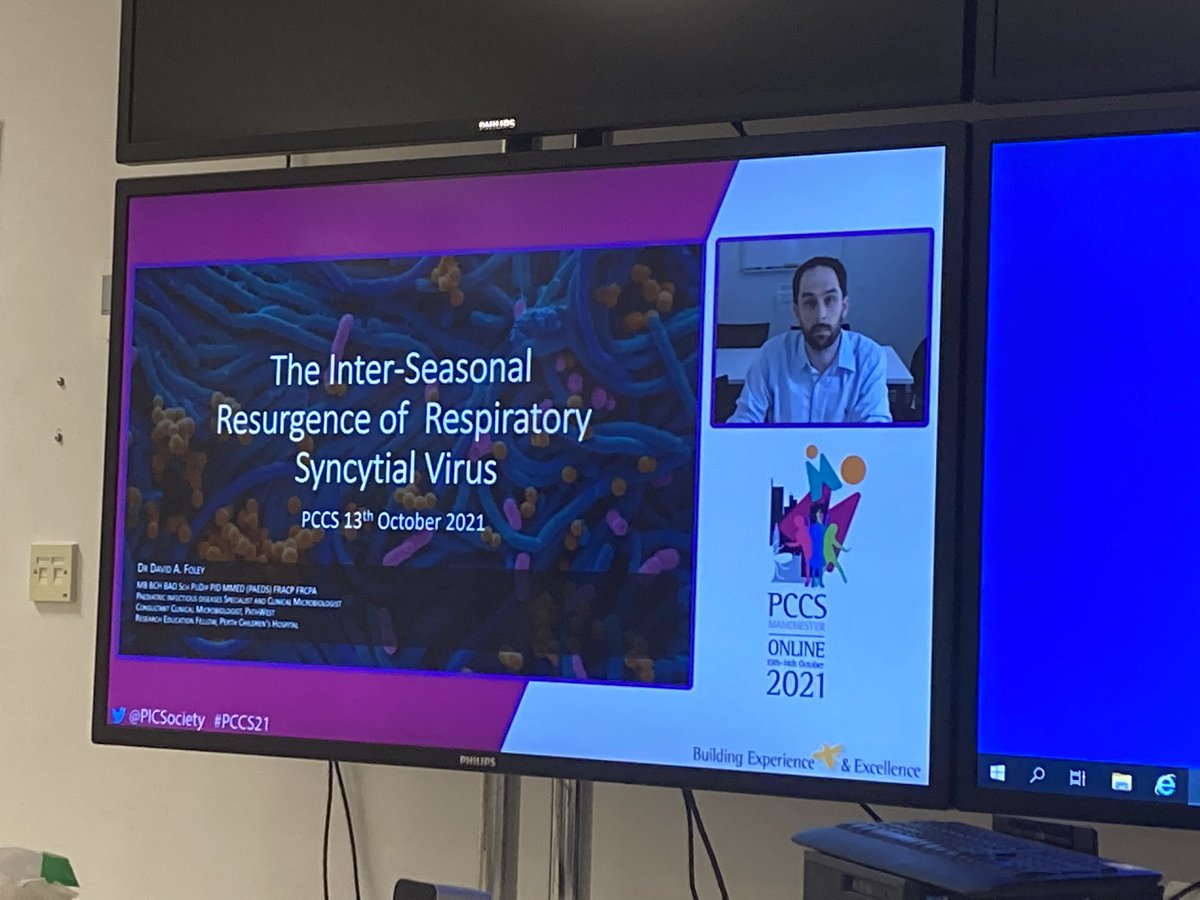 Claire Jennings (@cfcjennings78) on Twitter photo Very interesting to hear about how RSV has impacted the Southern Hemisphere with changes in testing <a href="/PICSociety/">Paediatric Critical Care Society</a> #PCCS21 <a href="/sharmilagopise2/">sharmila gopisetti</a> <a href="/Playfor/">Stephen Playfor</a> Very interesting to hear about how RSV has impacted the Southern Hemisphere with changes in testing <a href="/PICSociety/">Paediatric Critical Care Society</a> #PCCS21 <a href="/sharmilagopise2/">sharmila gopisetti</a> <a href="/Playfor/">Stephen Playfor</a>