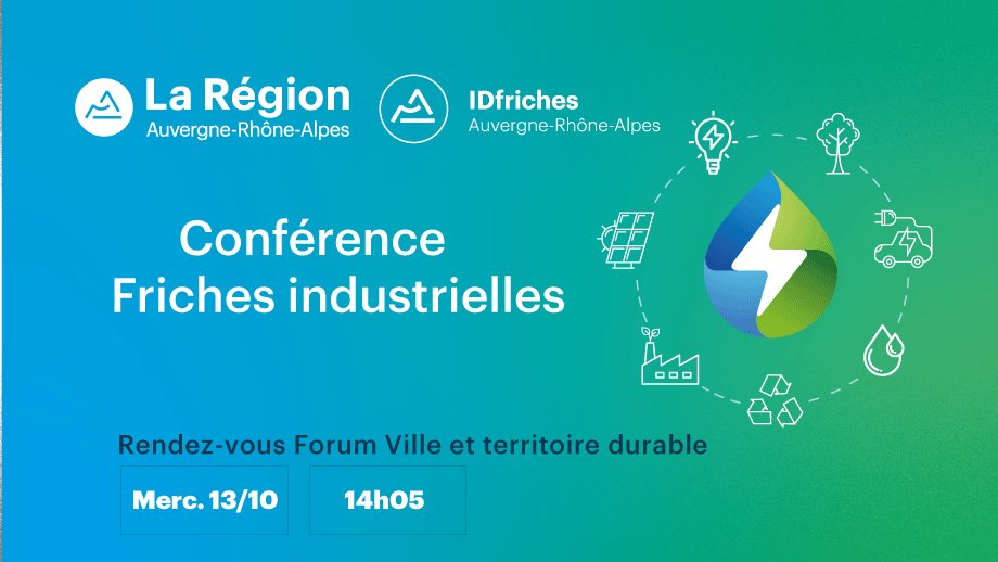 [Pollutec 2021 - En direct] Notre conférence ''Friches industrielles' est sur le point de commencer ! Rendez-vous au Forum Ville et territoire durable A tout de suite ! @axelera_pole @ClusterIndura @auvergnerhalpes #friches #economiecirculaire #SSP