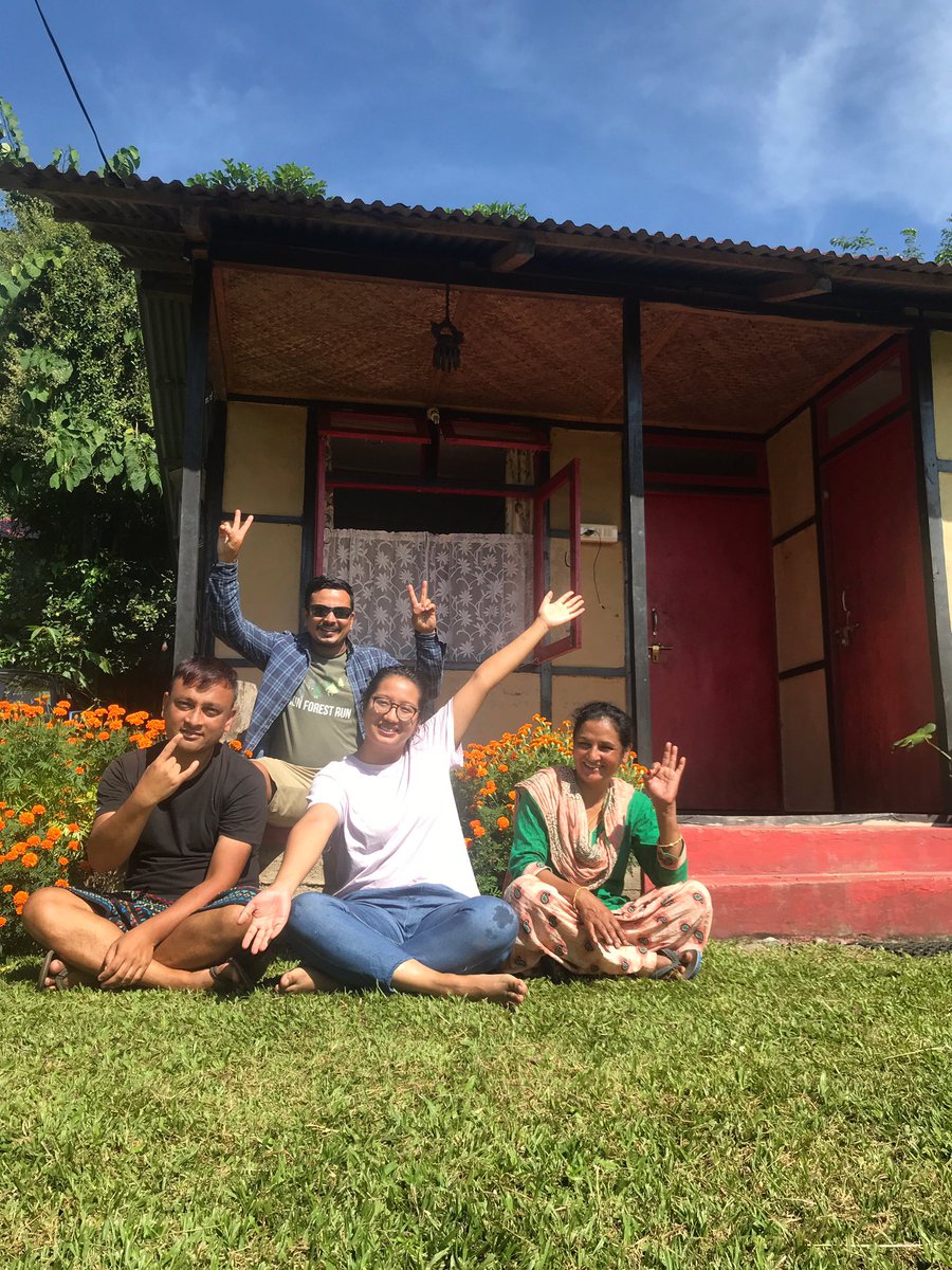 PaliGhar's tweet photo. Team PaliGhar wishes one &amp; all peace, happiness &amp; prosperity this Dasain!We are now closed for the festive season and will reopen on Oct 18.Till then, eat,drink &amp; make merry while the Dasain gham shines strong 🥳
#Dussehra2021 #himalayanhomes https://t.co/uNJZJUEMNT