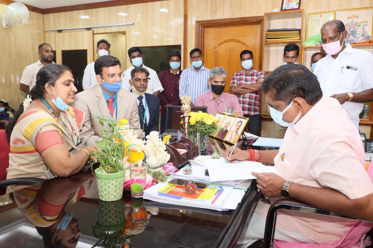 ANamassivayam's tweet photo. RIPE consulting service, Chennai consulted regarding Providing Soft Skill Training to those students who affected during Covid pandemic in School and College level with honorable Education Minister A.Namassivayam. https://t.co/XPwLef3dgS