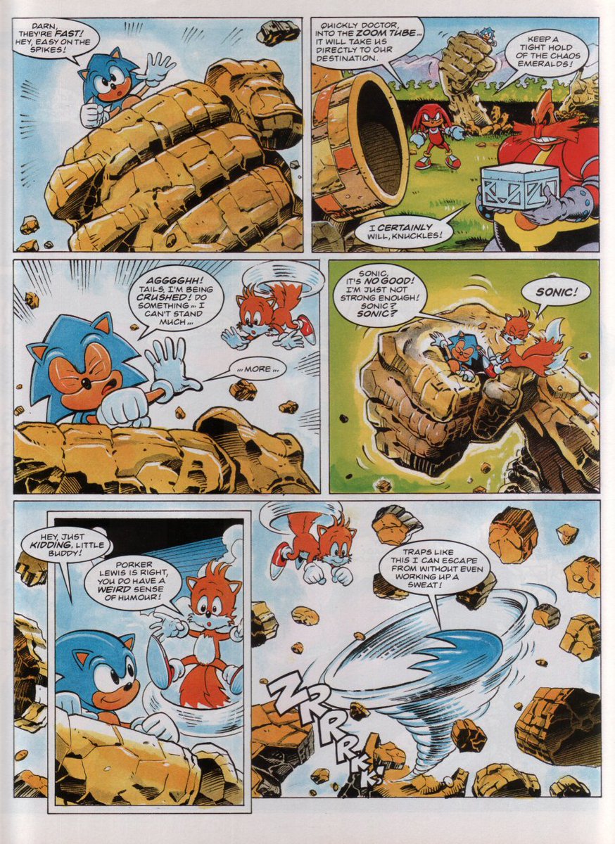AdamisFox's tweet image. Let's have a few examples of "STC Sonic does care for his friends/isn't a jerk".
If you have more, feel free to add them to this thread.