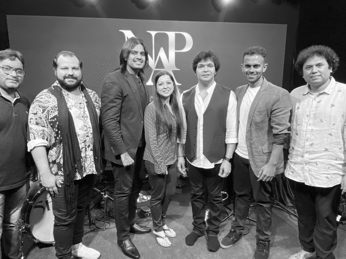 Nayaab Udhas (@nayaabudhas) on Twitter photo Had a great Raf virtual gig yesterday. Special gig with special people and for a special person <a href="/Rakeshflute/">Rakesh Chaurasia</a> <a href="/ginobanksmusic/">Gino Banks</a> <a href="/Bassinnova/">Sheldon D'Silva</a> <a href="/SangeetHaldipur/">Sangeet Haldipur</a> <a href="/SatyajitTalwal1/">Satyajit Talwalkar</a> . Missed u bapi da <a href="/sanjoygt/">Sanjoy Das Guitar</a> Thank u <a href="/ashishchoubey/">Ashish Choubey</a> bhaiya for the awesome sound and all your help ❤️🧿 Had a great Raf virtual gig yesterday. Special gig with special people and for a special person <a href="/Rakeshflute/">Rakesh Chaurasia</a> <a href="/ginobanksmusic/">Gino Banks</a> <a href="/Bassinnova/">Sheldon D'Silva</a> <a href="/SangeetHaldipur/">Sangeet Haldipur</a> <a href="/SatyajitTalwal1/">Satyajit Talwalkar</a> . Missed u bapi da <a href="/sanjoygt/">Sanjoy Das Guitar</a> Thank u <a href="/ashishchoubey/">Ashish Choubey</a> bhaiya for the awesome sound and all your help ❤️🧿