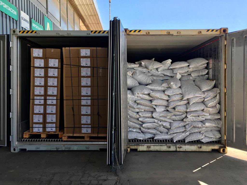 ClusterdelPecan's tweet photo. Campaña de #Exportación ‘21 de Nuestros Socios
@pecanesdelsur comercializo el 100% del volumen de todo tamaño y calidad; envió 4 contenedores de #pecan pelado de calidades Fancy Mammoth, Junior y Jumbo a 🇪🇸 y a 🇷🇺, 1 cont de nuez pelada partida, y 5 cont de pecan con cáscara a 🇹🇭 https://t.co/6O1wMr7ToK