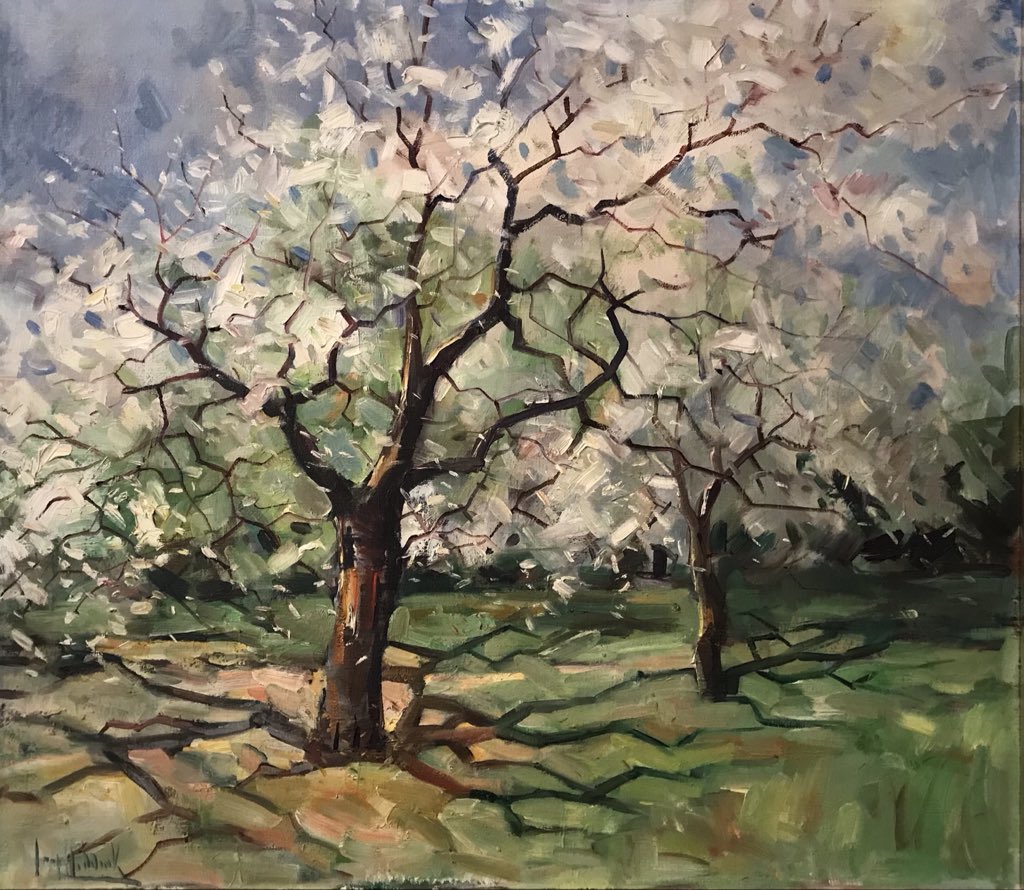 Bloesembomen, Jaap Hiddink 

In ‘Jaap Hiddink, thuis in #Nunspeet’, Noord-Veluws #Museum
<a href="/NVeluwsMuseum/">Noord-Veluws Museum</a> #art #kunst #tentoonstelling