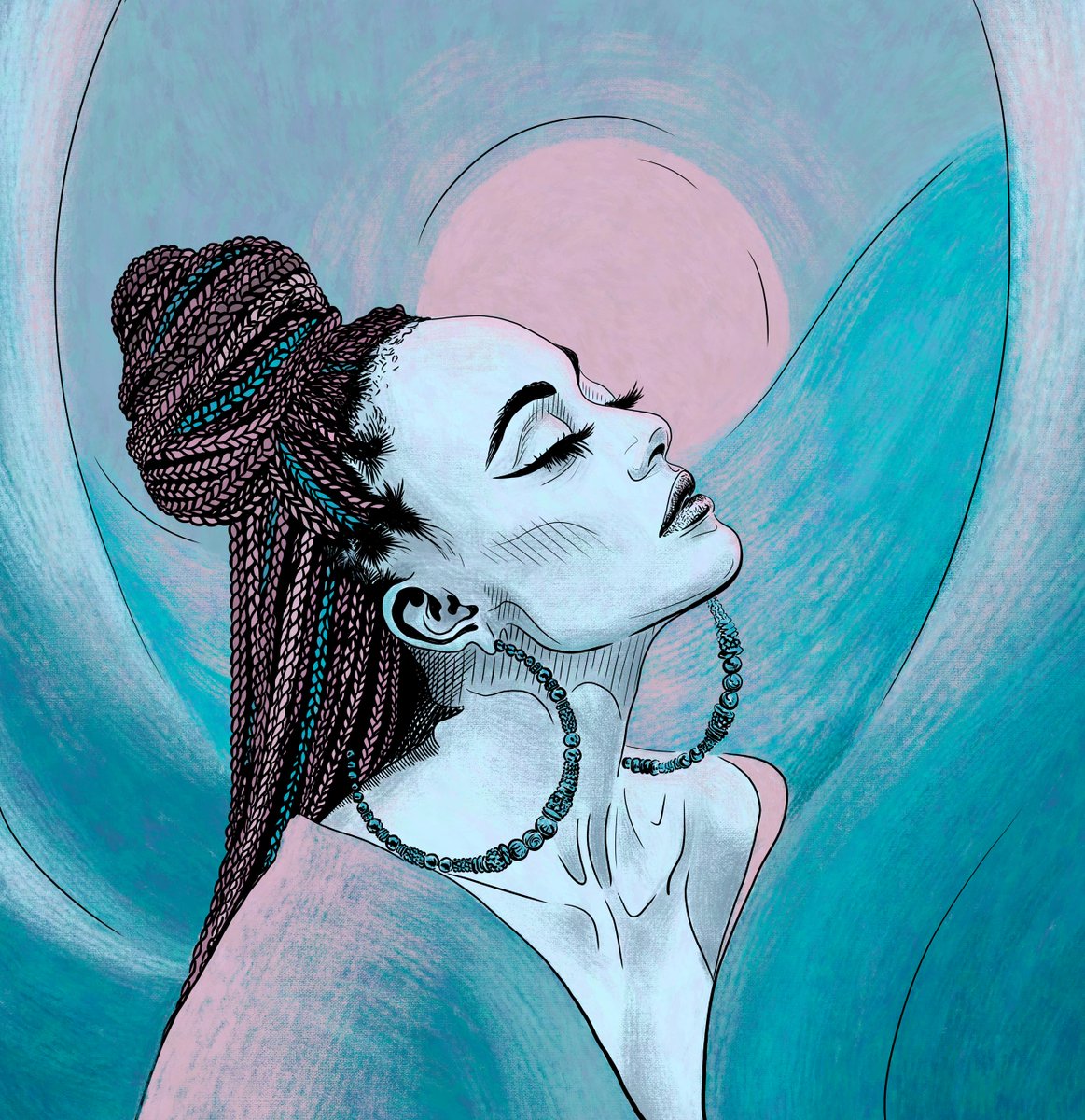 OmLuna23's tweet photo. @LauraDoodlesToo Inspired by water, sun and deep blue serenity
OmLuna V4 on OpenSea
0.2ETH https://t.co/2IyrDDAdrT