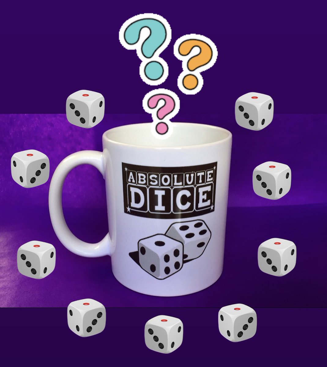 AbsoluteDice's tweet photo. 💜WIN🎲WIN💜WIN🎲WIN💜
Follow and RT to WIN one of our Dicetastic Mugs PLUS a Surprise Freebie Game 🤩YAY🤩
Winner chosen at random on Friday 29th October. World Comp 🚀🌏
#WinItWednesday #competition 
#giveaway #freebie #freestuff 
🎲💜🎲💜🎲💜🎲💜🎲💜🎲 https://t.co/VZ0SKQA51h