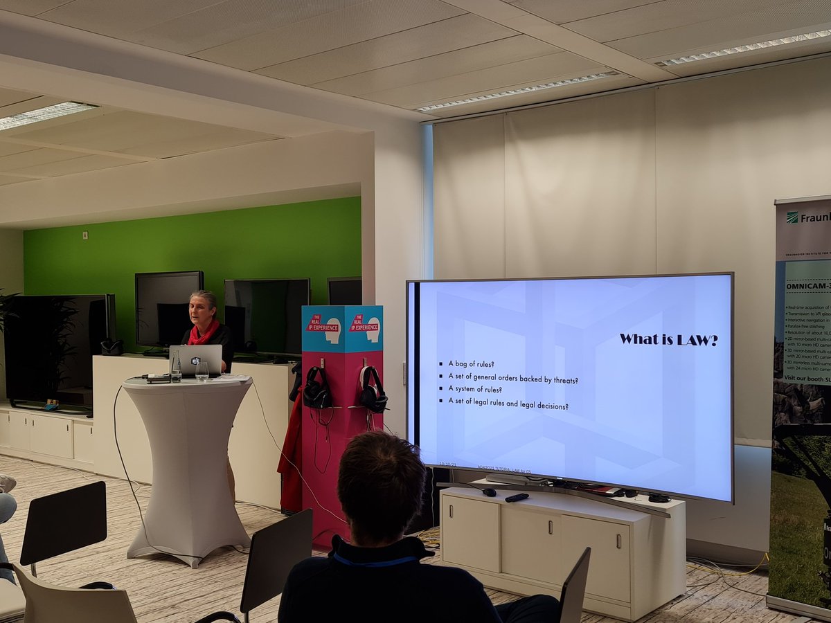acai2021's tweet photo. Today at @acai2021 : Law, argumentation, #AI assessment, explainability #XAI, cognitive vision
In the photo @mireillemoret explaining law to computer scientists
#acai2021 #AI #responsibleAI #eurai #humaneAI https://t.co/88RvBCnln6