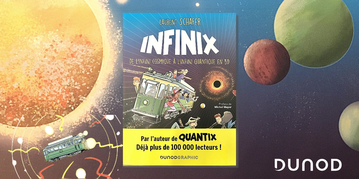Voyagez dans l’espace avec Infinix, la nouvelle bande dessinée de #LaurentSchafer.​

Infinix est disponible aujourd’huix en librairix.​

fal.cn/3iZAY​

#dunod #laurentschafer #infinix