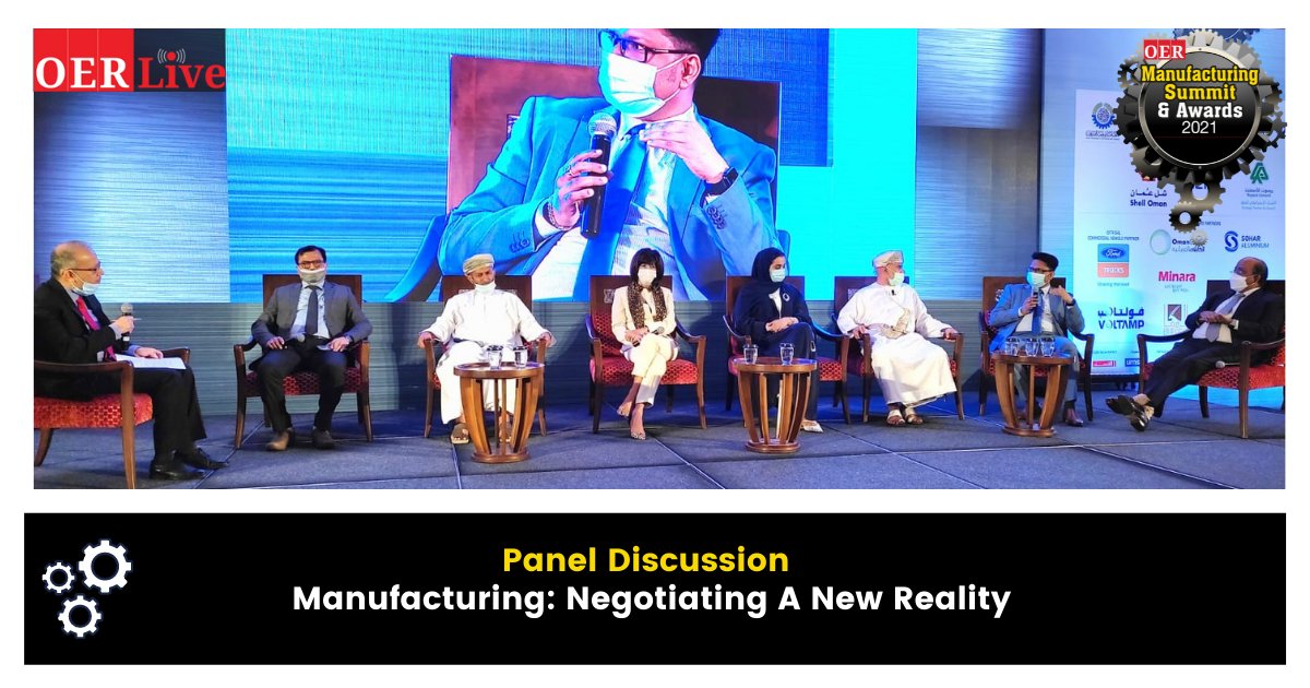 UMS_Events's tweet image. #OERMS2021: The summit moves into a panel discussion on &apos;Manufacturing: Negotiating a new reality&apos;.