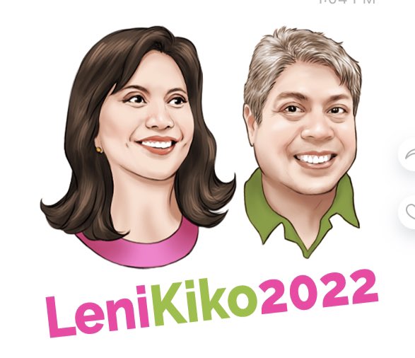 mlq3's tweet image. For the Viber crowd: Thought you might like Laban Leni! in the Sticker Market: stickers.viber.com/pages/custom-s…