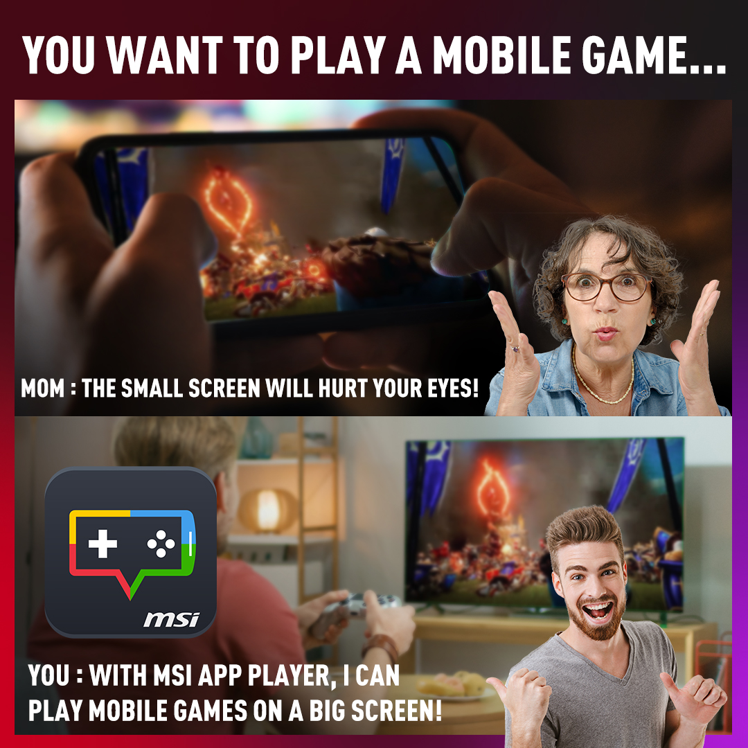 msigaming's tweet photo. Good news: The MSI App Player is now available for Windows 11! 👉https://t.co/am2onKMRXh
Now you can access and play mobile games virtually anywhere on Windows 11/10, or even connect to a big screen with our exclusive MSI App Player!
#Windows11 #MobileGames #MSIAppPlayer https://t.co/d9wwQGFs4i
