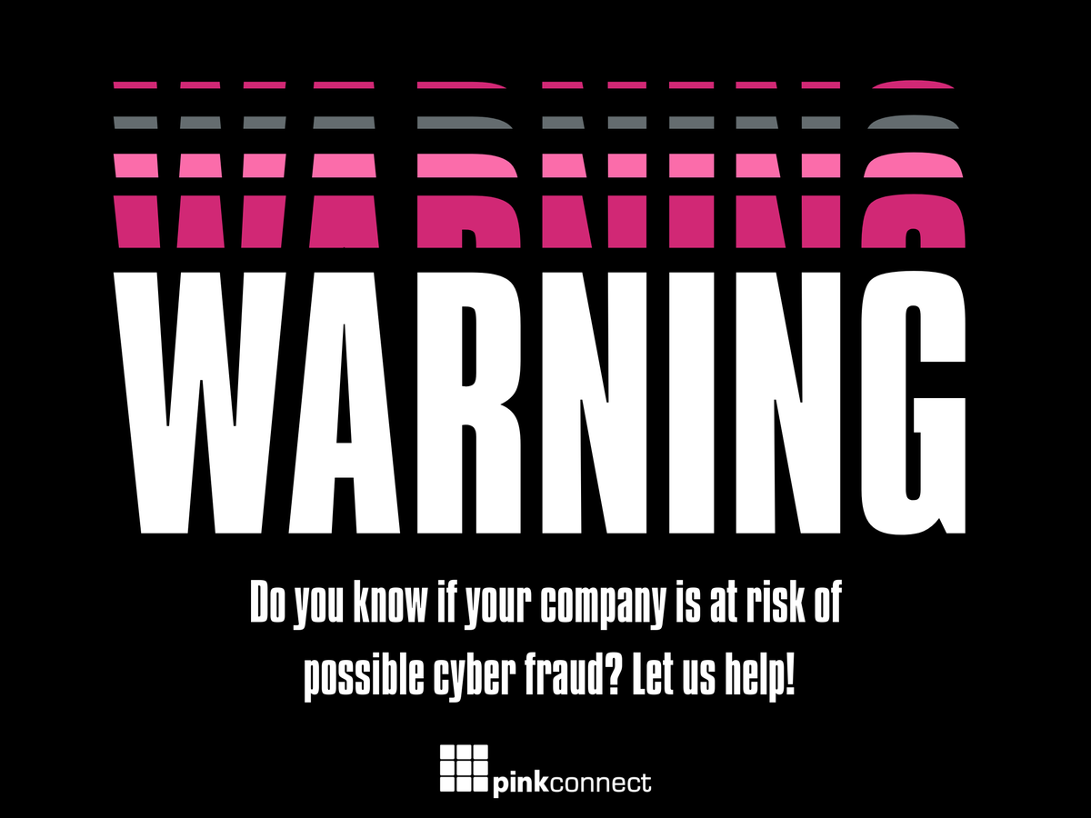 PinkConnect's tweet photo. #CyberSecurityAwarenessMonth, an opportunity to identify the risks your business might face! Find out if your company could be at risk of #cyber #fraud. Speak to our Security Experts today on 0345 450 9393 #SME #Business #Security #Fraud #PCI #LastPass #GDPR #encryption #utm https://t.co/mhfmuIhUCI
