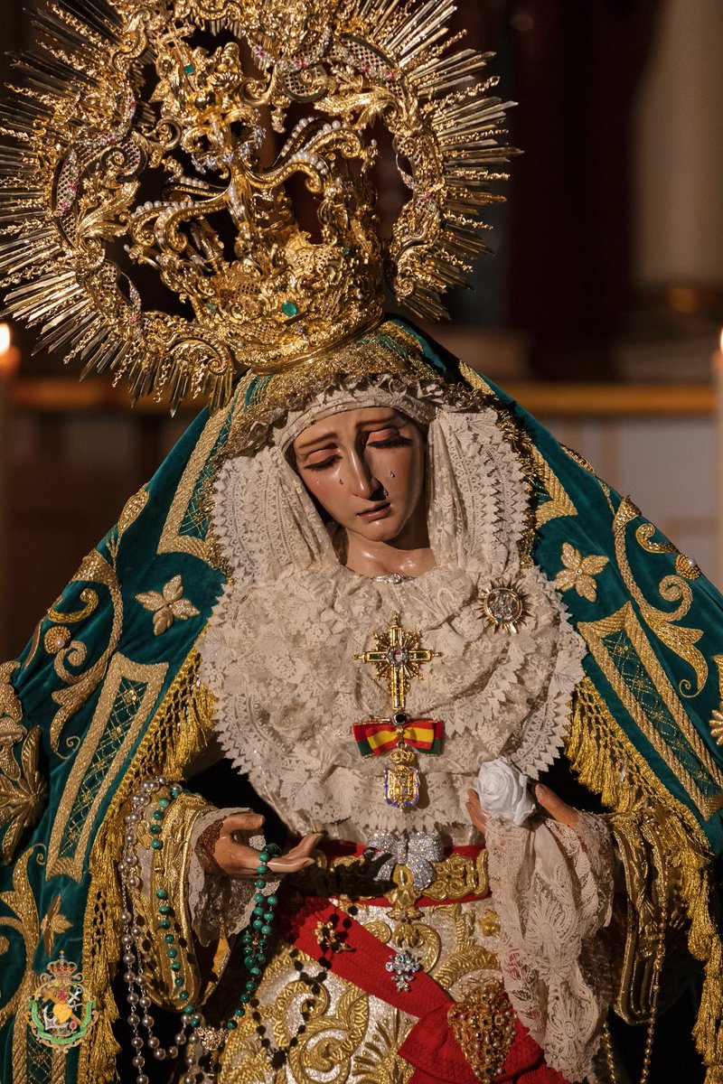HdadEsperanza's tweet photo. Así se presenta Nuestra Señora de la Esperanza Coronada en el III ANIVERSARIO DE CORONACIÓN CANÓNICA- PONTIFICIA. https://t.co/qn3FzYD7gj
