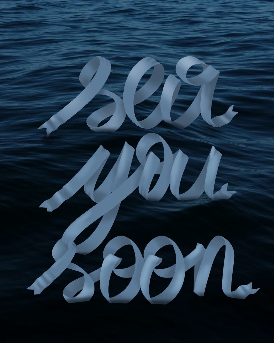 studiohyeah's tweet photo. Things I did at #letteringdaysmunich: #ribbonlettering with @Procreate 😍 https://t.co/A2fdzhjTO7
