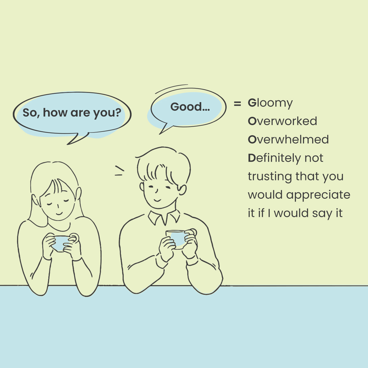 IlluminationsME's tweet photo. Showing your vulnerability can be hard for some people. But we encourage you to be honest with yourself and the people around you about your feelings.
Because feelings are important. 💖 #yourfeelingsmatter

#mentalhealthawareness #mentalhealthmatters #mentalhealthuae https://t.co/hoIEyoTCJp