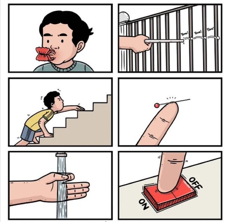 Çocukken sebepsiz yere ben :