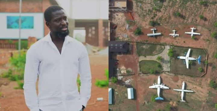 eyeboah233's tweet photo. Ibrahim Mahama is a Ghanaian artist, aged 34 years old. He studied painting and sculpture at Kwame Nkrumah of Science and Technology. He uses the transformation of materials in the exploration of various themes. 

He has established an art center in the Northern Region.🇬🇭

1/2 https://t.co/A4ZeNF4Jd1