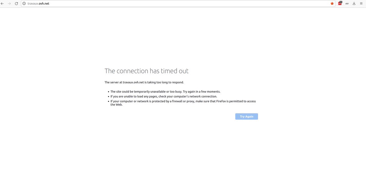 EasyCron's tweet image. We lost access to our servers. It&apos;s like our hostings  (ovh.com and soyoustart.com) are having some problems. We will keep monitoring everything.