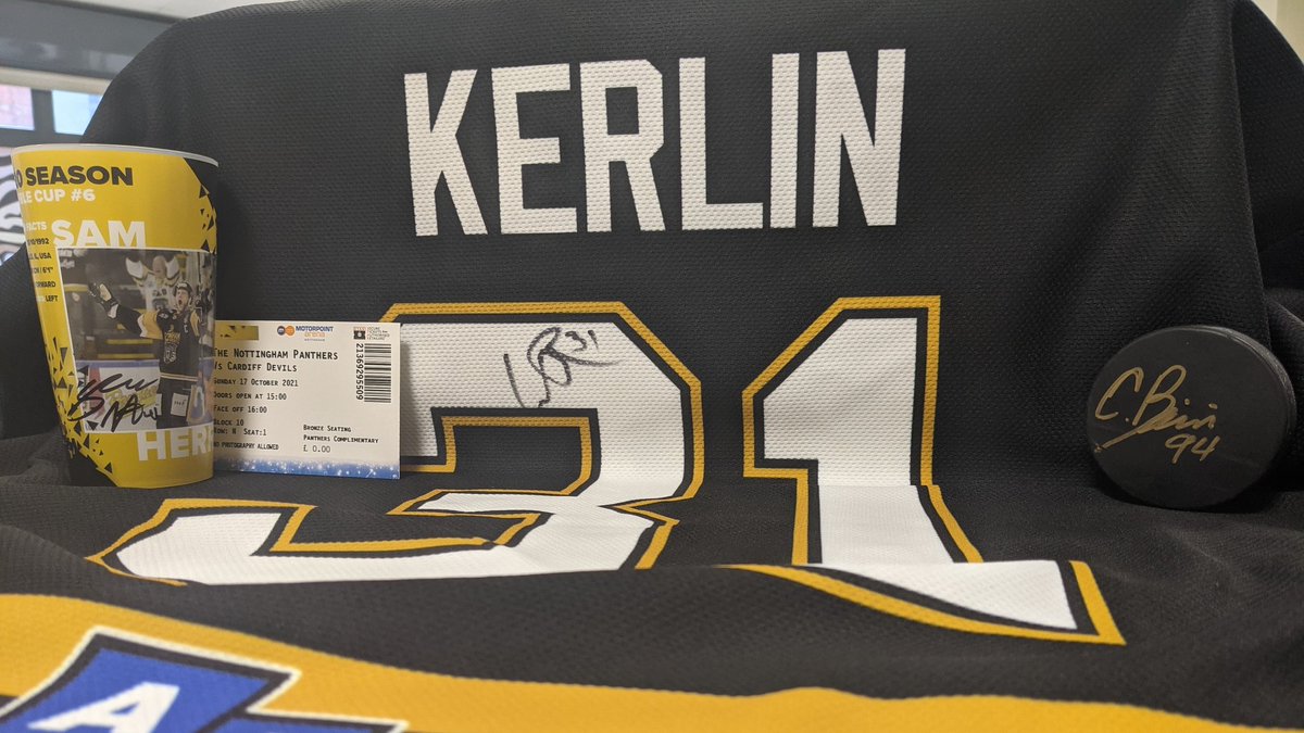 🚨 COMPETITION TIME 🚨

Win a:

- Signed #31 Kerlin replica jersey
- Signed #41 Herr collectable cup
- Signed #94 Boivin puck
- 2x tickets to Sunday's game vs Cardiff

You've got 24 hours to retweet this post &amp; tag who you'd bring before the winner is announced... Good luck! 😺