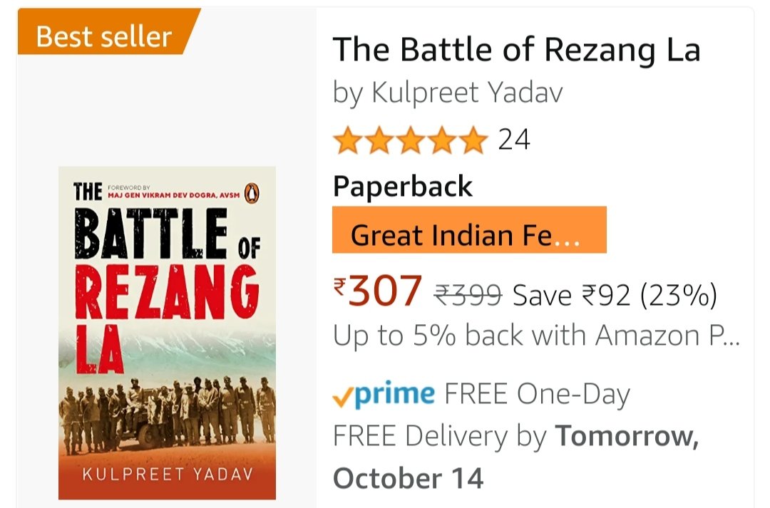 Kulpreetyadav's tweet photo. It was a pleasure to meet Dr. Vinay Sahasrabuddhe &amp; present a copy of "The Battle of Rezang La". Thank you for your time &amp; support, sir. The book has become a bestseller on Amazon. 
@Vinay1011 @PenguinIndia @mileeashwarya @bakers_book  #1962war #IndoChina #LadakhStandoff https://t.co/ODnp5e6Sgz