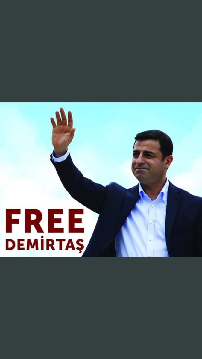 Adaletin olmadığı bir ülkede halkın adaletini direnerek kazanacağız. Sayın Demirtaş’a özgürlük demek suç ise bu suça hepbirlikte ortak olmalıyız. Ne yazık ki suç da suçlu da belli. Gün gelecek Asıl yargılanacak olanlar sizler olacaksınız
#SelahattinDemirtasaÖzgürlük #FREEDEMİRTAŞ