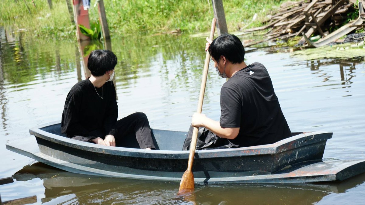 WutMovie's tweet photo. ไปกะพี่ไหมน้อง  #STMDส่งต่อความห่วงใยสู้ภัยน้ำท่วม https://t.co/XfVNzPtx32