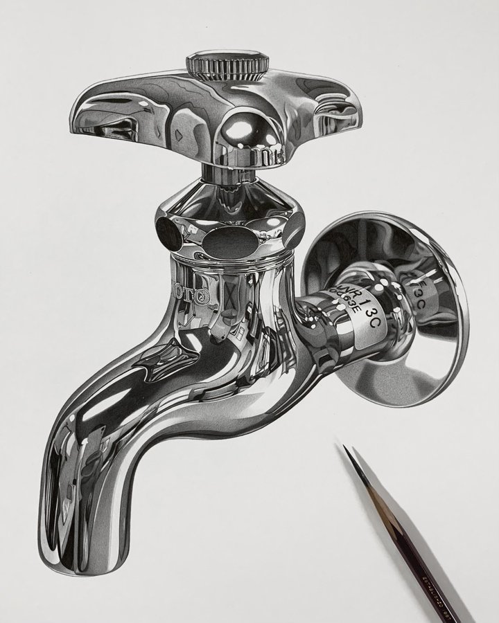 Pencil Drawing A Watch 1080p Paintingtube