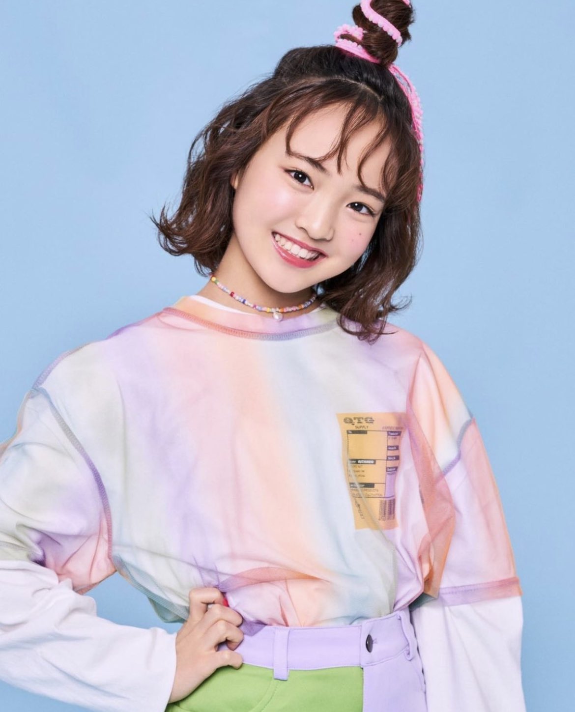 Lucky2 山口 莉愛 直筆サイン入りチェキ