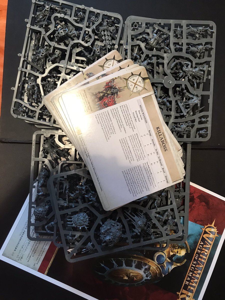 EddieBe77's tweet image. Give away time - UK only

Morning all, I have no use for the orc/kruleboyz stuff from Dominion so I thought it would be nice to give it away.

Follow, Like and Retweet to be included in the draw. Competition will run until the end of the 20th of this month.