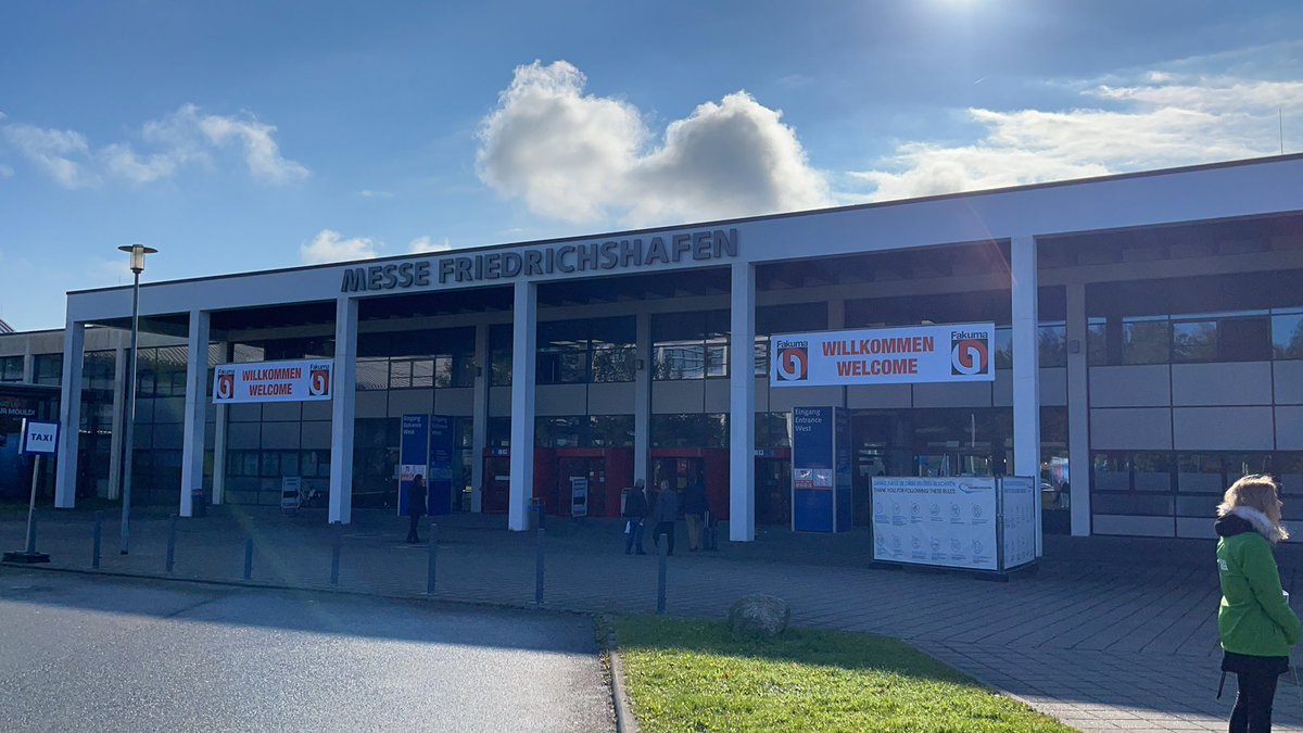A beautiful day here in Friedrichshafen for <a href="/Fakuma_Messe/">Fakuma Messe</a> #fakuma2021