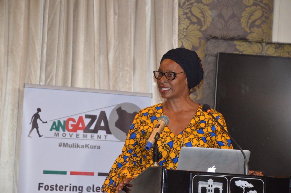 The Angaza movement will enable to have free, fair and transparency election.
#MulikaKura