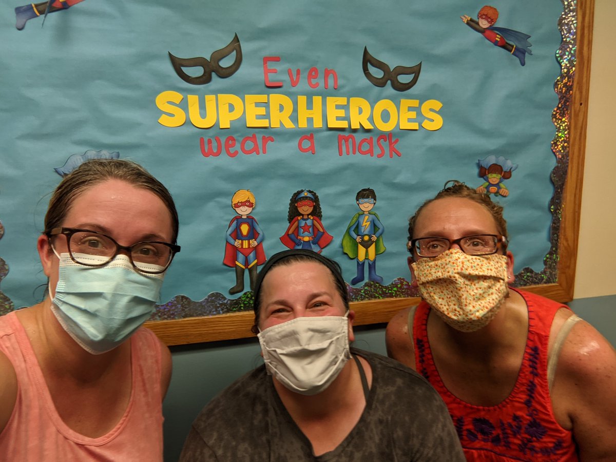 602Shaffer's tweet photo. Post my second 5K ever...superheroes, all! #superhero #SuperHeroine #jogging #trying #MaskUp #MaskMandate #MaskUpMadison #MaskUpWisconsin https://t.co/6POxdP913K