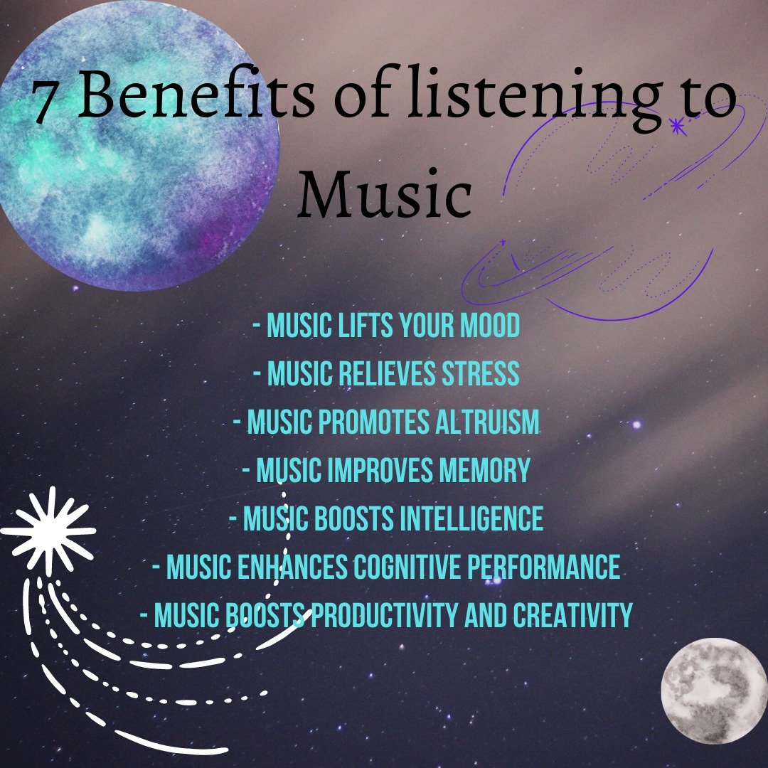 WiseMindProjec1's tweet photo. Listening to music is a big part of our lives. We listen to it a lot of the time and everyone loves it. But did you know that listening to music also has some big benefits, especially for our mental health?
Read more about it in the article: https://t.co/oCxD7FZTyP https://t.co/DKArBP7nCk