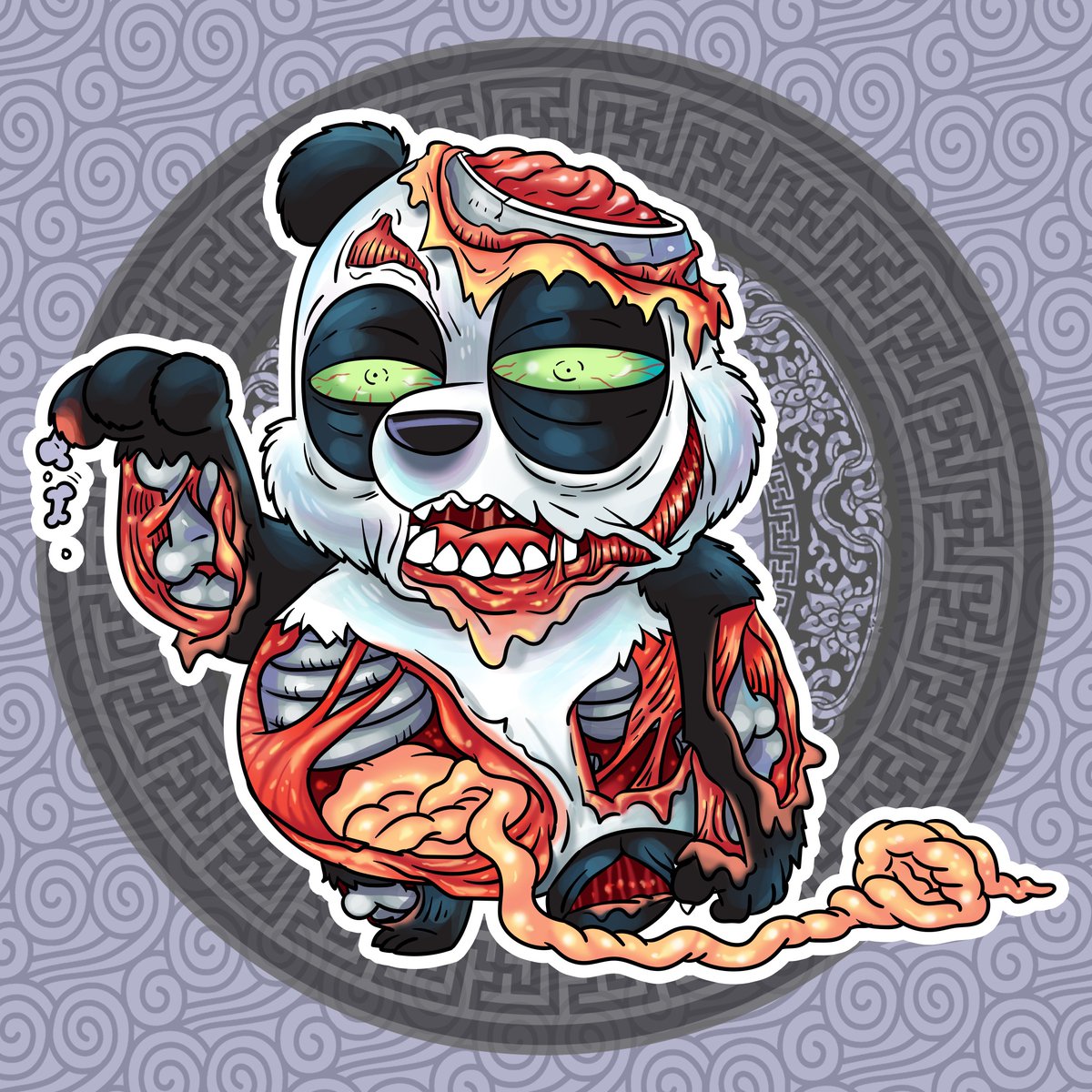 BenNftart's tweet photo. Halloween month Our pandaro has a ghost to welcome this event.
Available on
https://t.co/bQLmaToc0J

#NFTs #nftcollector #NFTCommunity #NFTdrop #nftcollectors #NFTThaicommunity https://t.co/AvcnqpgmS2