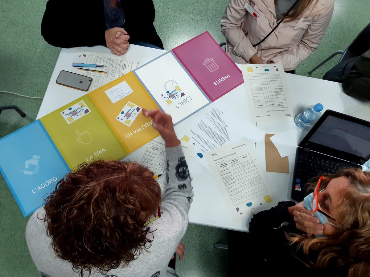 J_Montsalvatge's tweet image. Quins elements són realment transformadors a l'escola? Jornada de treball i reflexió compartida amb les direccions pedagògiques d'infantil i primària de l'@escolapiacat. 
Molt ben acollits per l'@EscolaPiaCaldes.