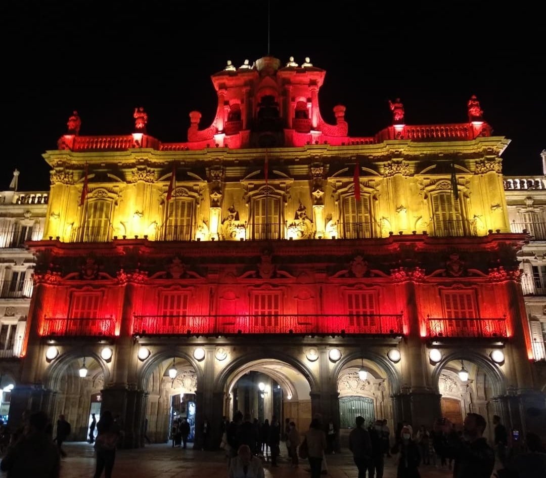 🇪🇸🇪🇸🇪🇸😍😍😍  Plaza Mayor de Salamanca #DiaDeLaFiestaNacional2021