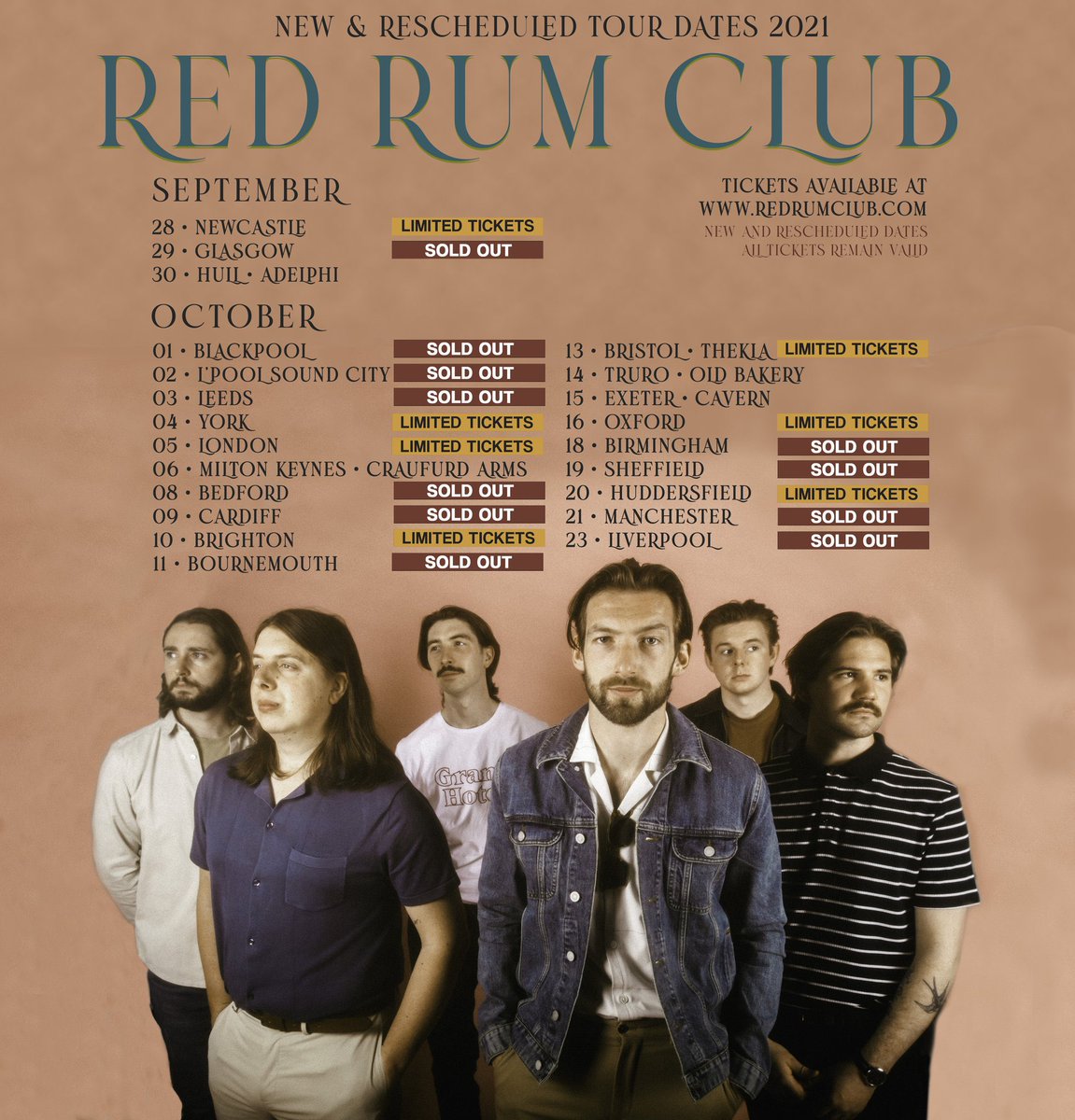 Sonic Wave (@sonicwavebham) on Twitter photo Handful of tickets released for <a href="/RedRumClub/">Red Rum Club</a> <a href="/O2InstituteBham/">O2 Institute Birmingham</a> on Monday! Better be quick: ticketmaster.co.uk/red-rum-club-b… Handful of tickets released for <a href="/RedRumClub/">Red Rum Club</a> <a href="/O2InstituteBham/">O2 Institute Birmingham</a> on Monday! Better be quick: ticketmaster.co.uk/red-rum-club-b…